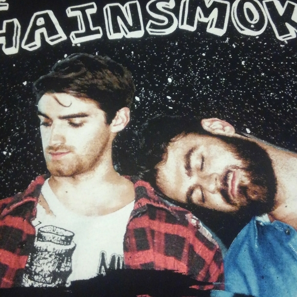 🎶⛓️🚬 Chainsmokers Tour Concert Shirt Memories - Picture 9 of 12